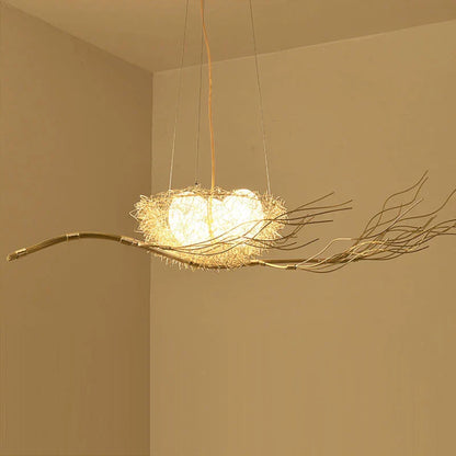 DecorBites™ Bird's Nest LED Pendant Light for Dining Room, Cafe, Bar, Restaurant Decor