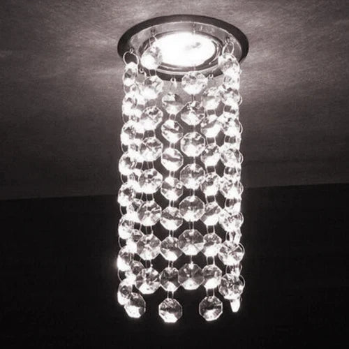 Foco empotrable LED de cristal DecorBites™ para decoración del hogar, sala de estar, comedor, pasillo - Mini lámpara de techo
