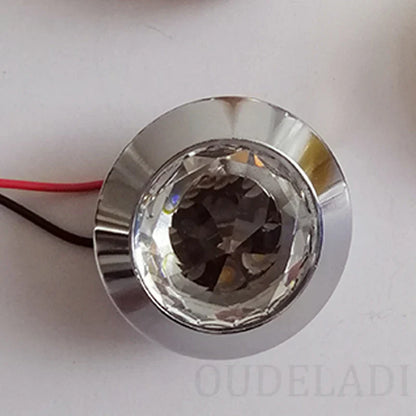 DecorBites™ LED Spot Light Mini 3W Diamond Crystal Downlight for Home & Jewelry Cabinet