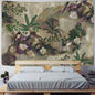 Tropical Plant Printed Tapestry Wall Hanging for Home Décor by Decobites