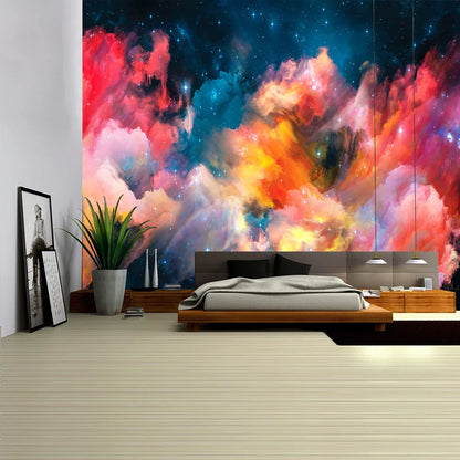 Decobites Galaxy Psychedelic Space Tapestry Hanging for High-Quality Boho Decor