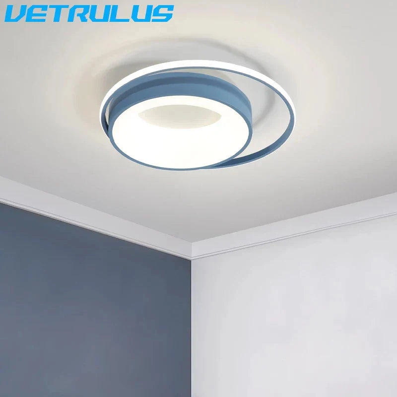 DecorBites™ LED Chandelier Light for Living Dining Room, Modern Acrylic Surface Mounted Fixture