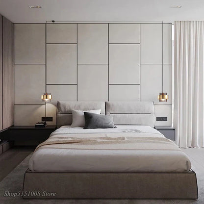 DecorBites™ Gold Glass LED Pendant Lights: Modern Nordic Cylindrical Design for Home Decor Fixtures