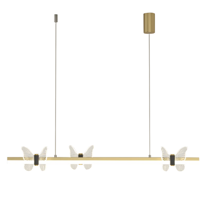 DecorBites™ Butterfly Flower Chandelier Long Strip Pendant Lights