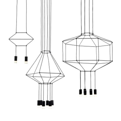 DecorBites™ Designer Nordic Ceiling Chandelier for Home Decor and Living Room Lighting