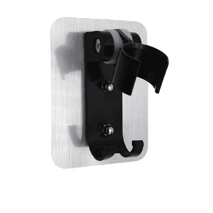 DecorBites™ Aluminum Showerhead Holder: Adjustable & Traceless Bathroom Accessory