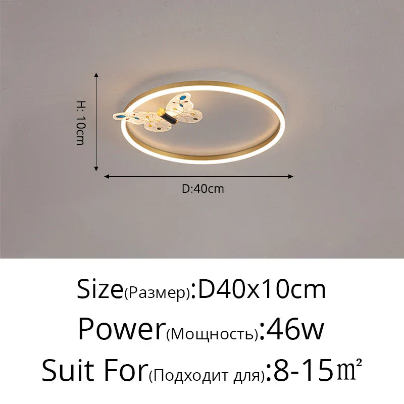 DecorBites™ LED Chandelier: Modern Indoor Lighting for Bedroom, Study, Living Room - Luster Lamps