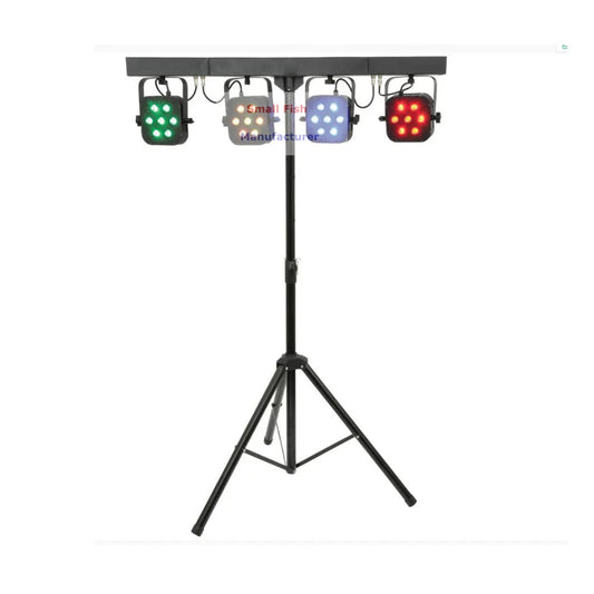 DecorBites™ 7X40W RGBW LED Par Kit with Stand - High Quality Professional DJ Equipment