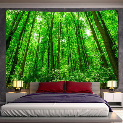 Decobites Forest Home Decor Tapestry Hippie Bohemian Wall Hanging - Large Size Skyline Sheets