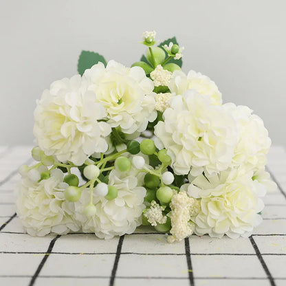 DecorBites™ Daisy Bouquet: Elegant Home Wedding Decoration Simulation Bouquet