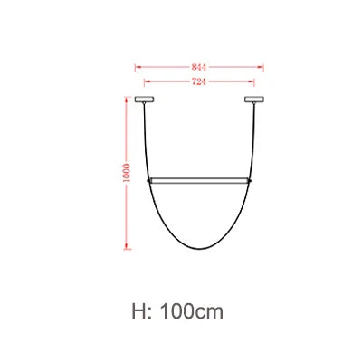 DecorBites™ Leather Rustic Pendant Light | Designer Suspension Lamp for Home, Restaurant, Hotel.