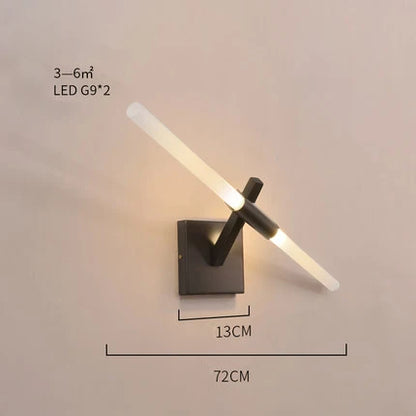 DecorBites™ Branch Suspension Pendant Light - Gold Black G9 LED Iron Glass Fixture