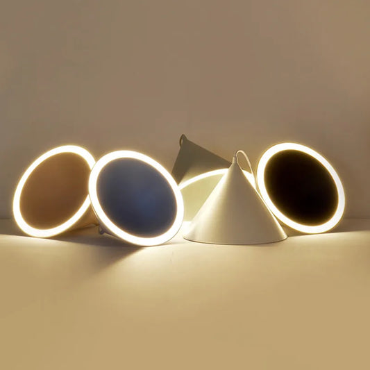 DecorBites™ Annular Cone Pendant Lamp: Minimalist Nordic Design for Living Room, Restaurant, Bar