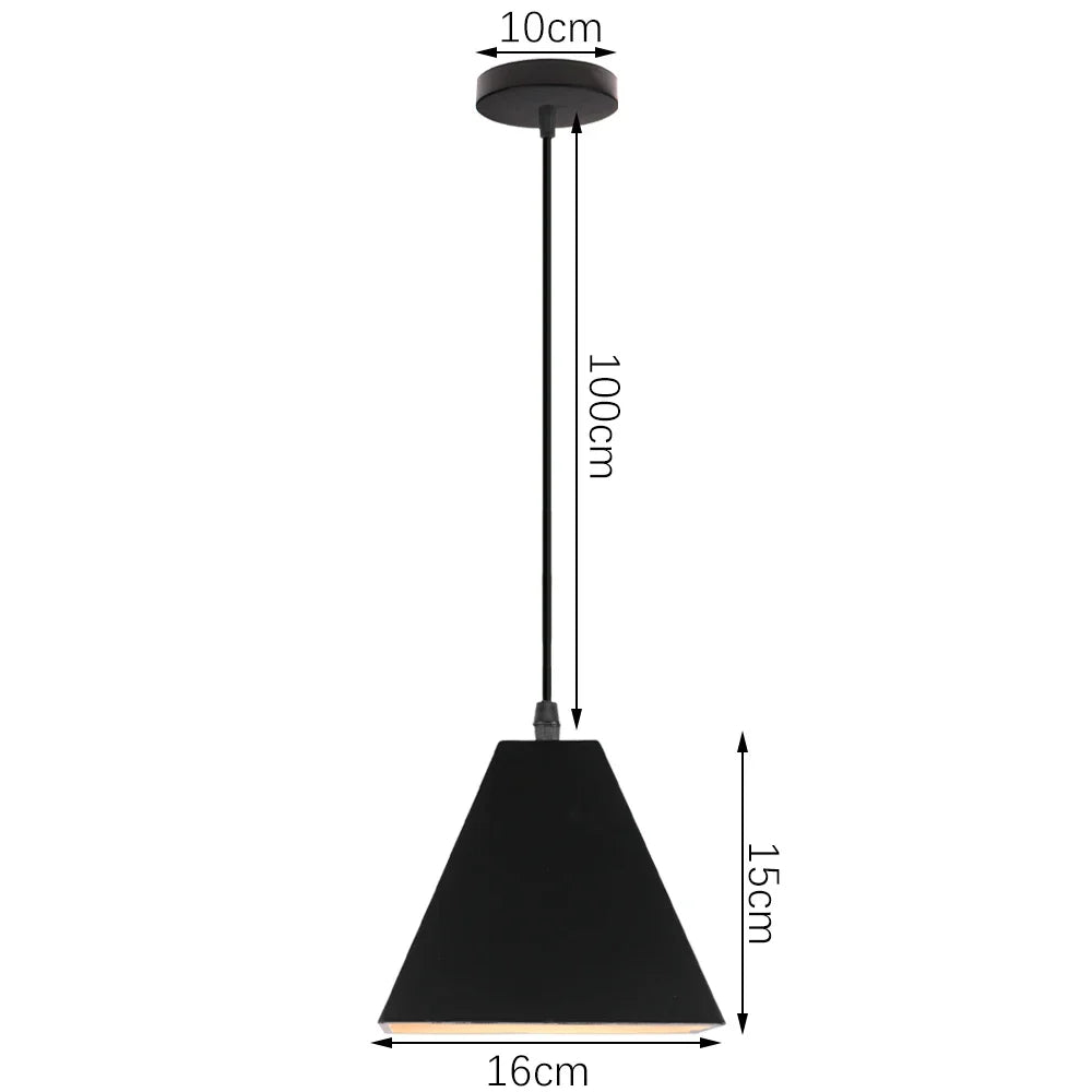 DecorBites™ Industrial Aluminium Pendant Lights Chandelier for Home Living Room Kitchen Bedroom