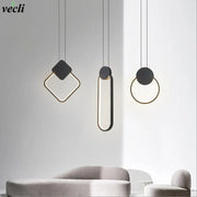 Lámpara colgante de aluminio LED Decorbites™ para cocina, restaurante, bar, sala de estar, dormitorio