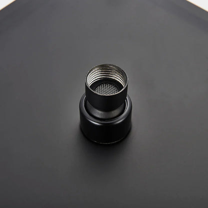 DecorBites™ 16 Inch Stainless Steel Chrome Square Rainfall Shower Head for Bathroom