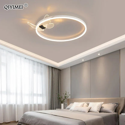 DecorBites™ LED Chandelier: Modern Indoor Lighting for Bedroom, Study, Living Room - Luster Lamps