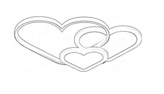 DecorBites™ Kids Room LED Ceiling Light: Modern, Creative, White & Pink Pentagram Lamps