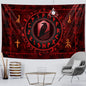 Decobites Viking Mystical Symbol Tapestry Wall Hanging for Bohemian Home Decor