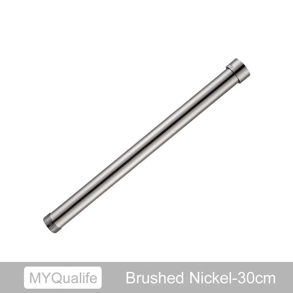 DecorBites™ Brass Black Bathroom Faucet 30cm Extension Tube for Heightening