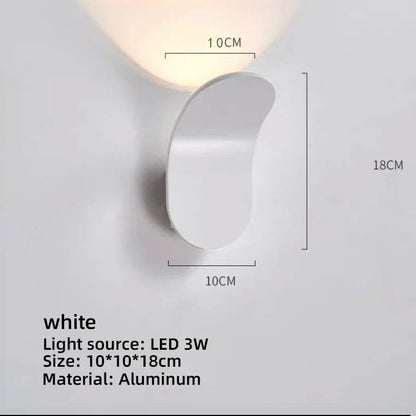 DecorBites™ LED Wall Lamps 5W for TV Background Bedside, Living Room Corridor, Nordic Style