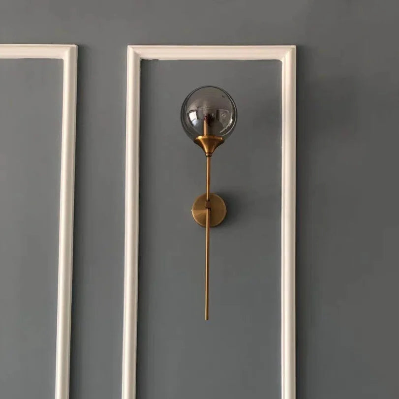 DecorBites™ Glass Wall Lamp with LED for Home Decor and Bedroom Lighting