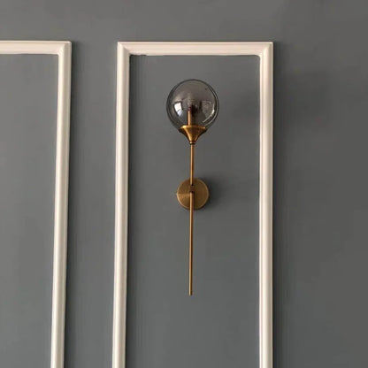 DecorBites™ Glass Wall Lamp with LED for Home Decor and Bedroom Lighting