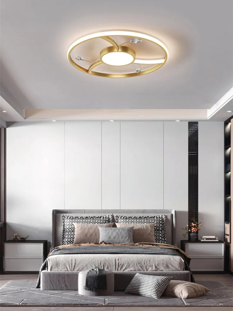 DecorBites™ LED Chandelier: Modern Whole House Indoor Lighting for Bedroom, Living Hall, and Dining Room