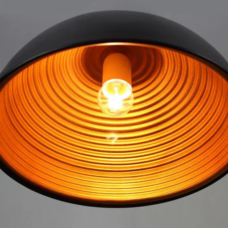 غطاء وعاء أسود من DecorBites™ بتصميم نصف دائري عتيق للبار والمقهى وغرفة النوم والمطعم