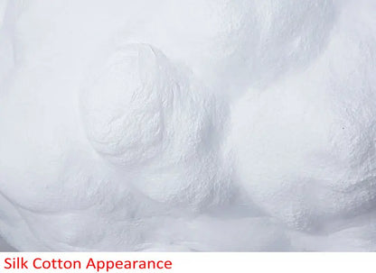 DecorBites™ Cloud Pendant Lamp: Creative White Cotton LED Hanging Light for Kids and Coffee Room