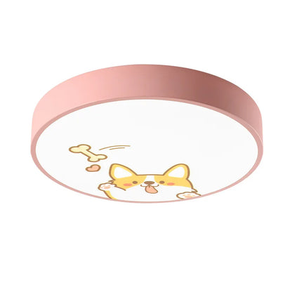 DecorBites™ Kids Cartoon Acrylic Ceiling Light with Remote Control LED Girl Children's Room Lighting