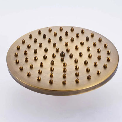 رأس صنبور دش مطري من DecorBites™ مقاس 8 بوصات مصنوع من النحاس العتيق للاستمتاع بدش منعش