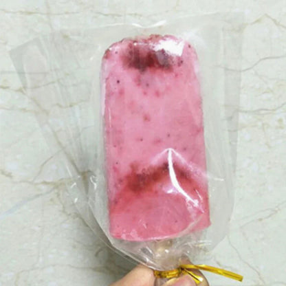 DecorBites™ Ice Cream Bags: Transparent Popsicle Storage for Frozen Treats & Snacks