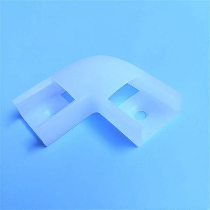 Perfiles de aluminio para tiras LED en forma de U AC220V de DecorBites™ - Iluminación lineal tubular bajo mueble