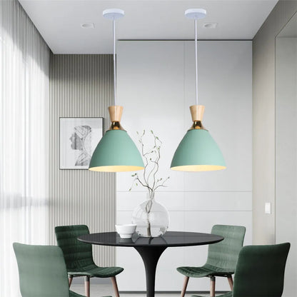 DecorBites™ LED Chandelier: Nordic E27 Pendant Light for Home Decor, Restaurant, Bar, Bedroom