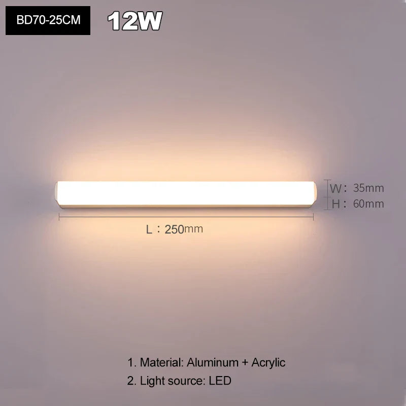 Acrylic Anti-Fog Wall Lamp