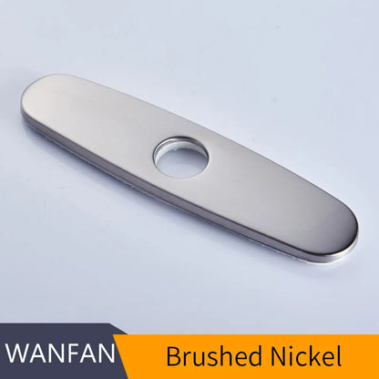 DecorBites™ Deck Plate 8" for Kitchen/Bathroom Sink Faucet Accessories Unused Mounting Escutcheon