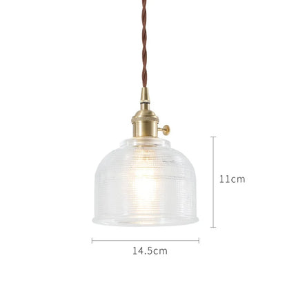 Lámparas Colgantes de Vidrio Decorbites™: Estilo Nórdico Japonés, Lámpara LED Industrial Vintage para Hogar, Bar, Café