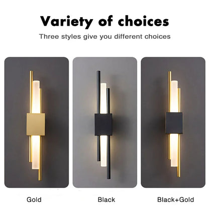 DecorBites™ LED Wall Sconce Indoor Light Modern Bedroom Living Room Decor Fixture