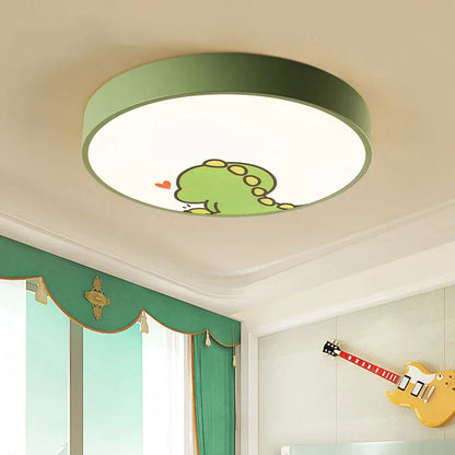 DecorBites™ Kids Cartoon Acrylic Ceiling Light with Remote Control LED Girl Children's Room Lighting