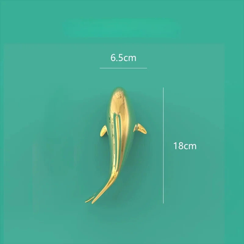 DecorBites™ Goldfish Resin Wall Hanging - Home Decor Room Aesthetic