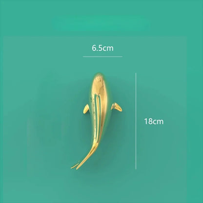 DecorBites™ Goldfish Resin Wall Hanging - Home Decor Room Aesthetic