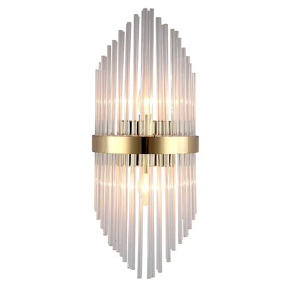 DecorBites™ Glass Rod Crystal Wall Lamp: Modern Nordic Light Luxury for Bedroom, Living Room