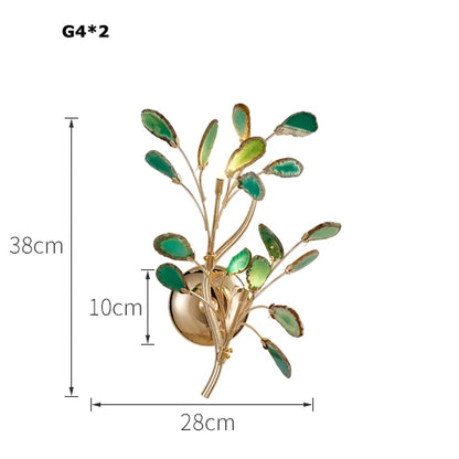 DecorBites™ Agate Designer LED Chandelier for Dining & Foyer Room