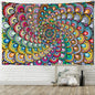 Decobites Mandala Tapestry Wall Hanging Psychedelic Beach Throw Hippie Bohemian Sleeping Pad