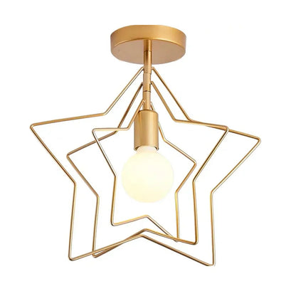 Decorbites™ Gold-Metal-Käfig Vintage-Hängeleuchte für Restaurant und Bar