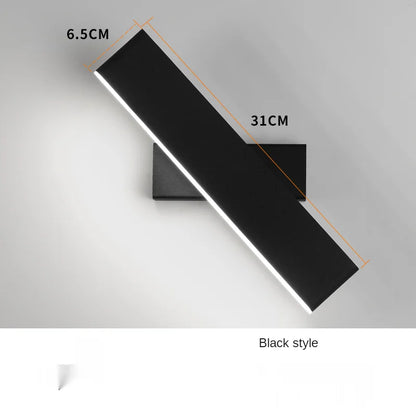 DecorBites™ مصباح حائطي يدور 360 درجة لغرفة النوم والفندق وشمعدان بجانب السرير وضوء قراءة