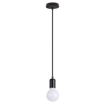 Decorbites™ LED Holz-Deckenleuchte Pendellampe Vintage Retro Loft Hänge Lampe Suspension E27