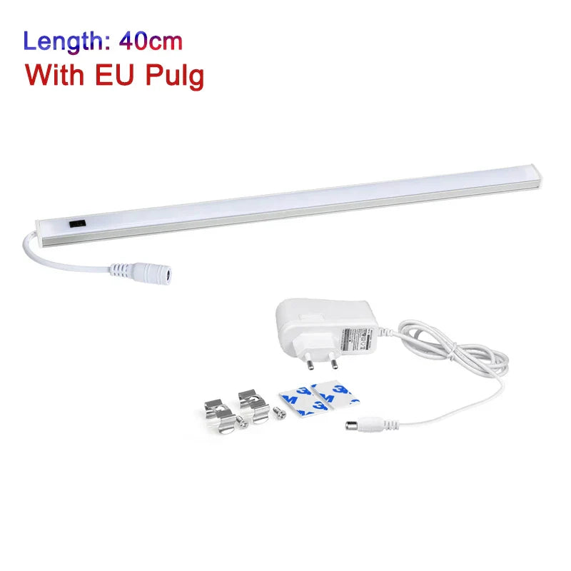 DecorBites™ LED Under Cabinet Light Hand Sweep Switch Sensor Lamp Night Lights
