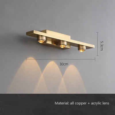 DecorBites™ Iron Art Mirror Front Wall Sconce